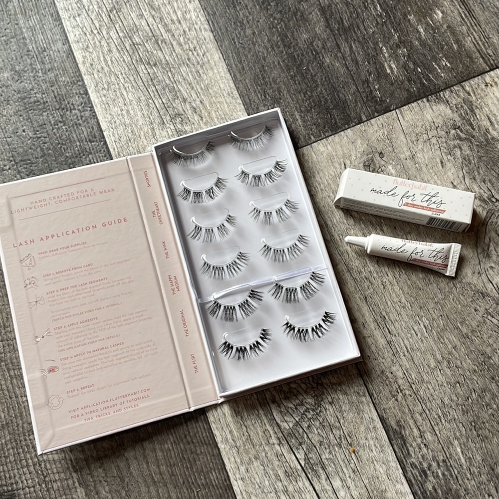 NEW ✨Flutterhabit Luxe Faux-Mink Eyelashes